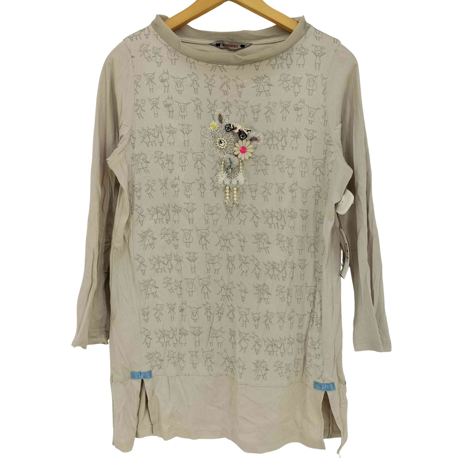 アルベロベロ OLLEBOREBLA オレボレブラ ブタさん 顔料プリント