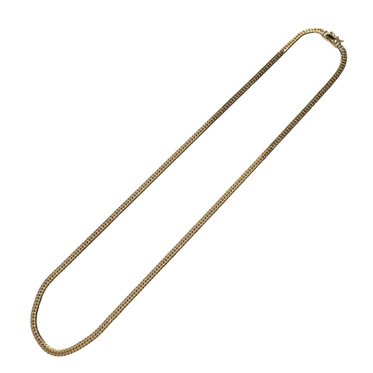 喜平ネックレス K 18 18金 750 6面ダブル 20.3 g 50 cm 3.7 mm キヘイ チェーン 金ネックレス 造幣局検定マーク 20 60 メンズ