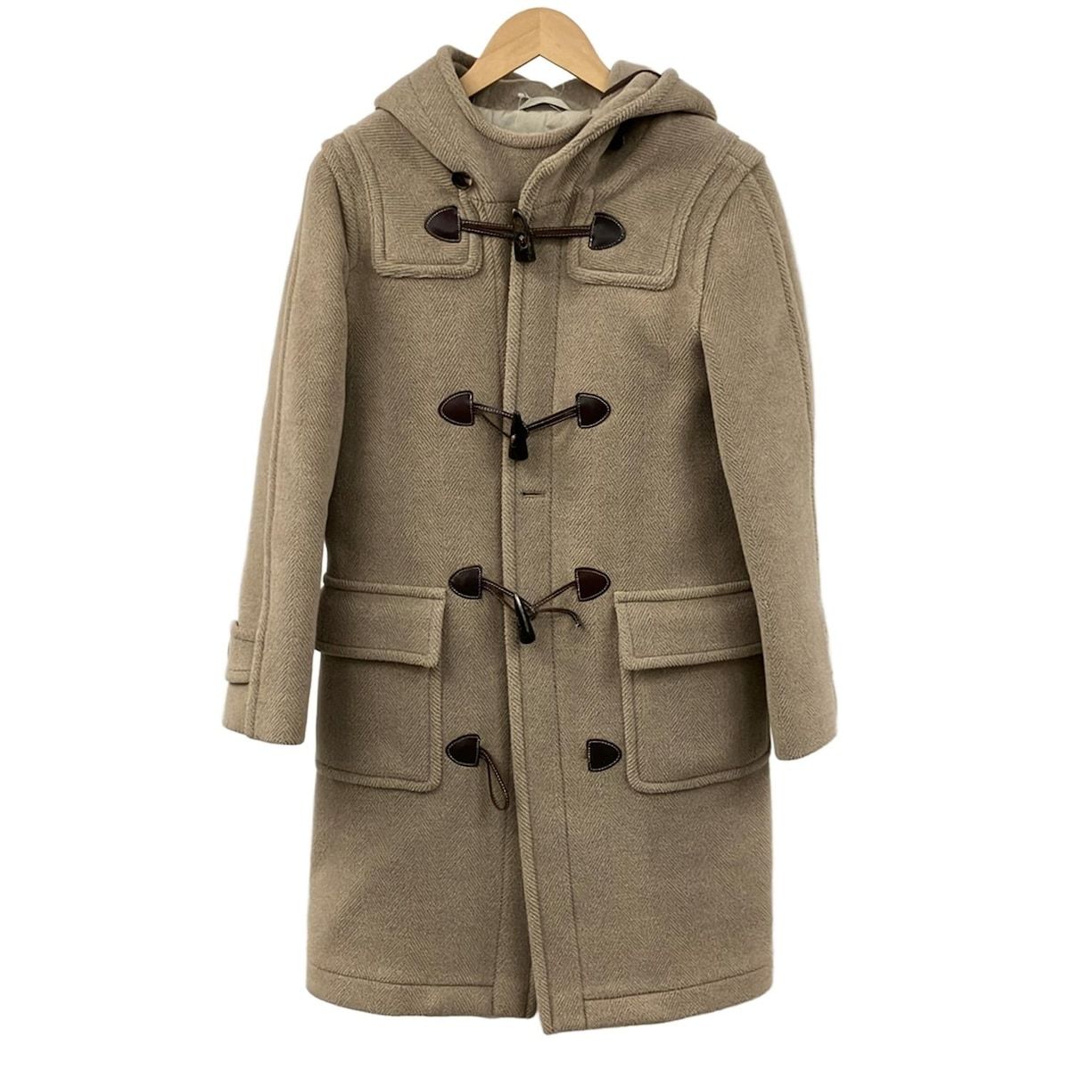 OLD ENGLAND イングランド ダッフルコート サイズ34 S レディース ベージュ 長袖 冬