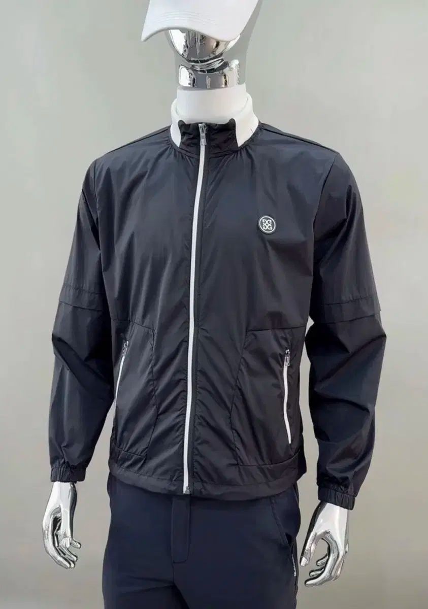 NIKE GOLF 長袖プルオーバー M ブラック系 Vネック ナイキゴルフ V