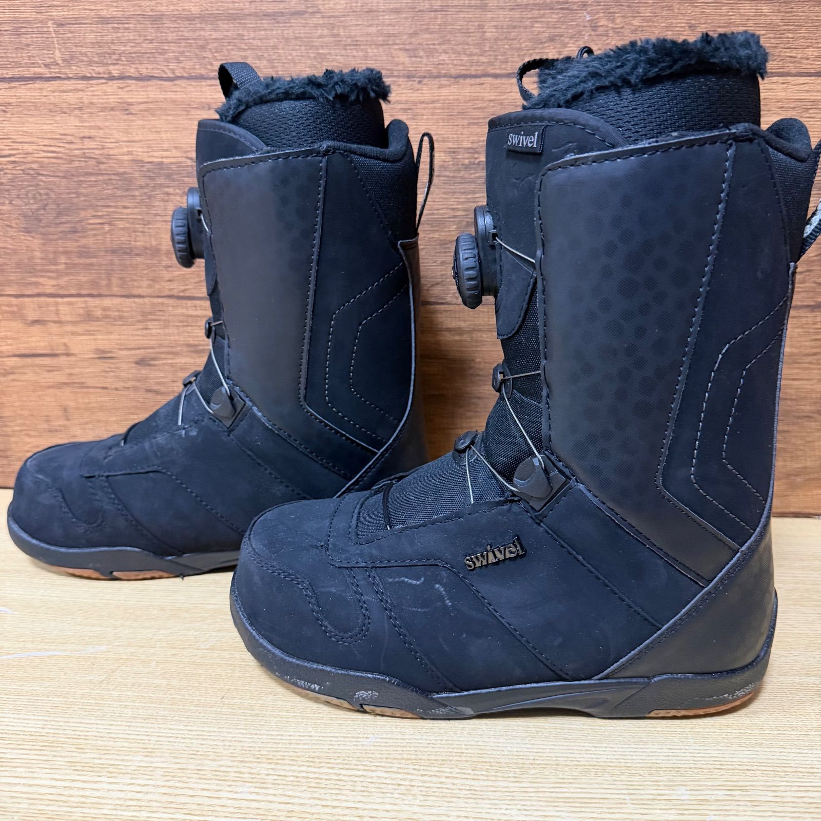 美品 SWIVEL スウィベル レディーススノーボード 4点セット ボード