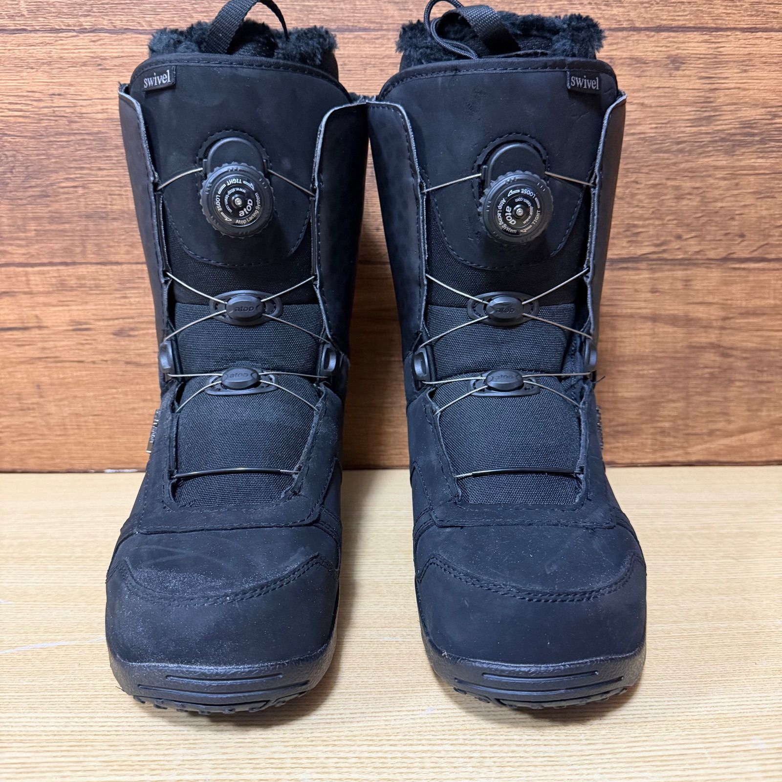 美品 SWIVEL スウィベル レディーススノーボード 4点セット ボード