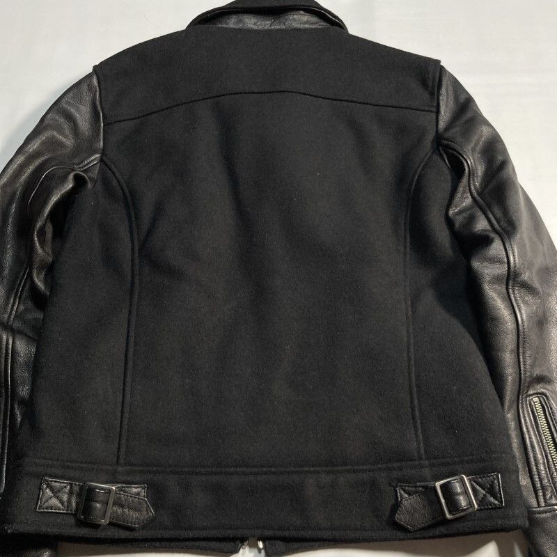 ジャックローズ×清木場俊介☆入手困難☆山羊革レザー袖スタジャン