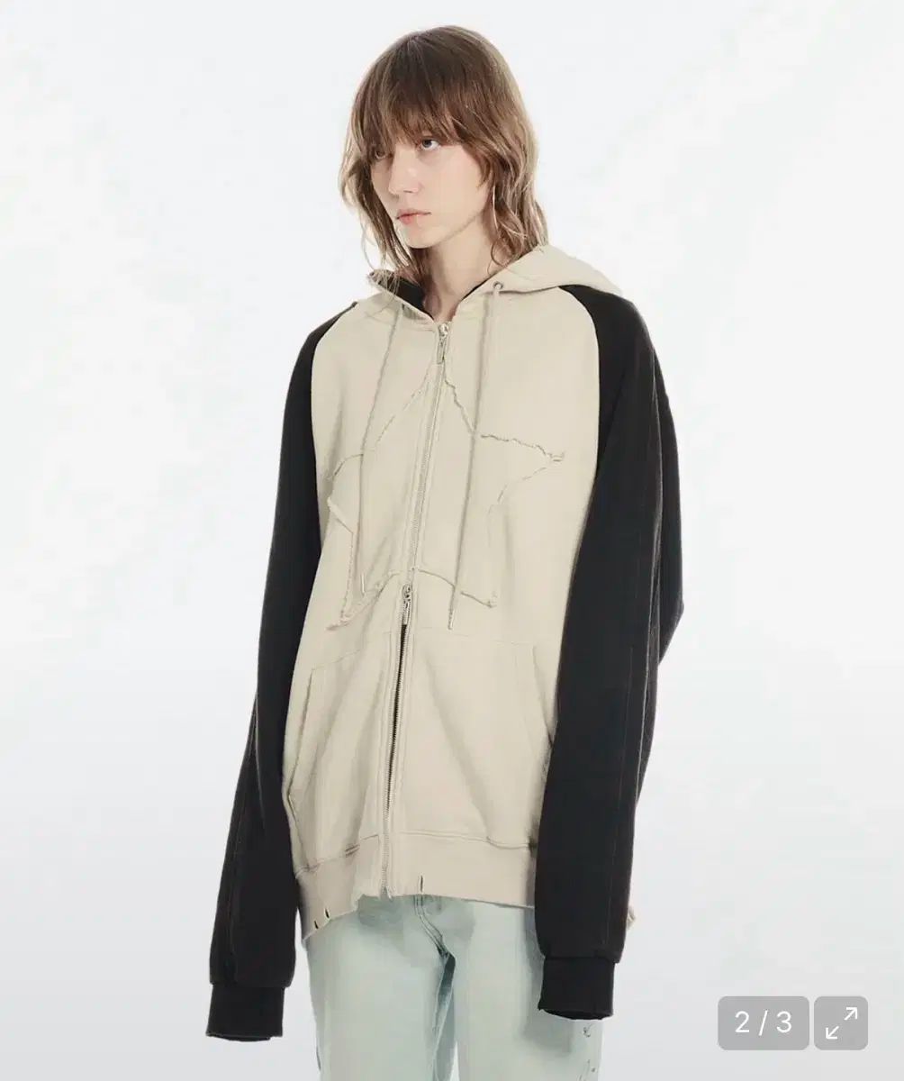 Cerric セリック スター フードジップアップ