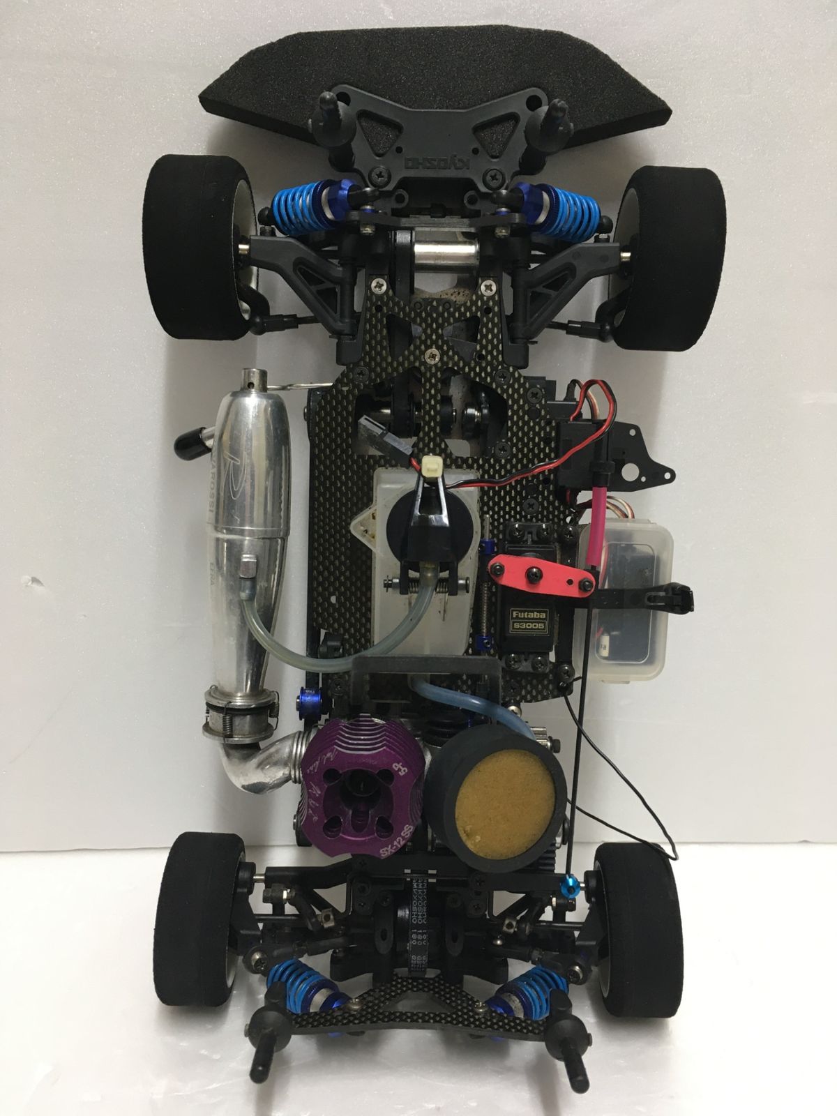 京商 V One RRR 4 WD エンジン ラジコンカー 未チェック 品 囗G