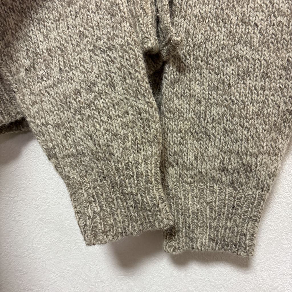 ウールカーディガン