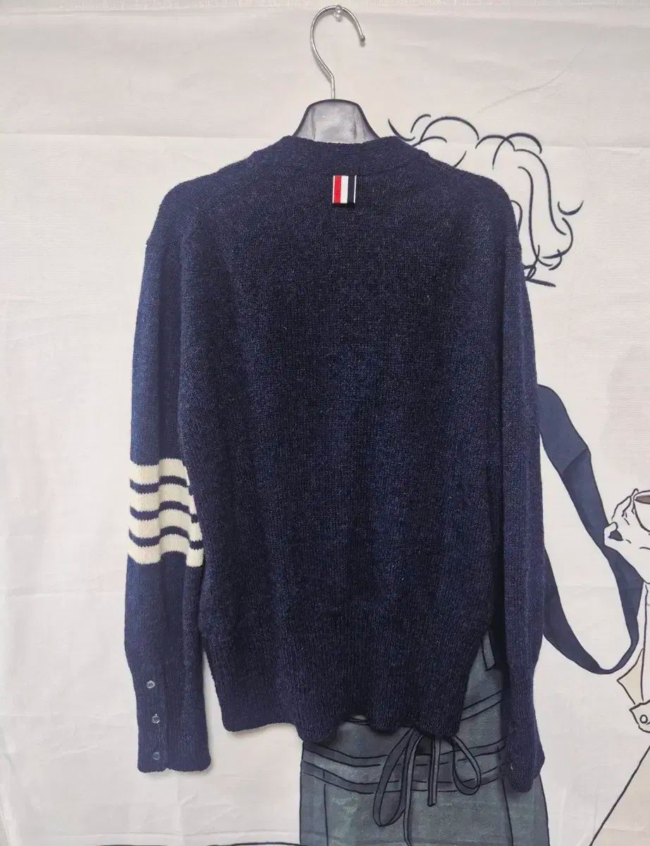 トム ブラウン シェットランドカーディガン