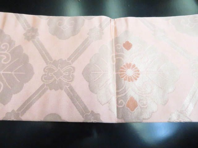 a2509-44 名古屋帯 九寸 美品 正絹 着物 名古屋仕立て - メルカリ