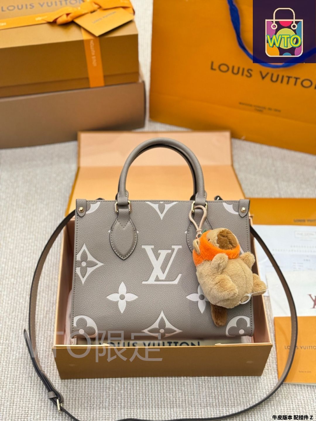 今日特価】2024 New LV Onthego 25cm Jungle Bag ジャングルバッグ（圧