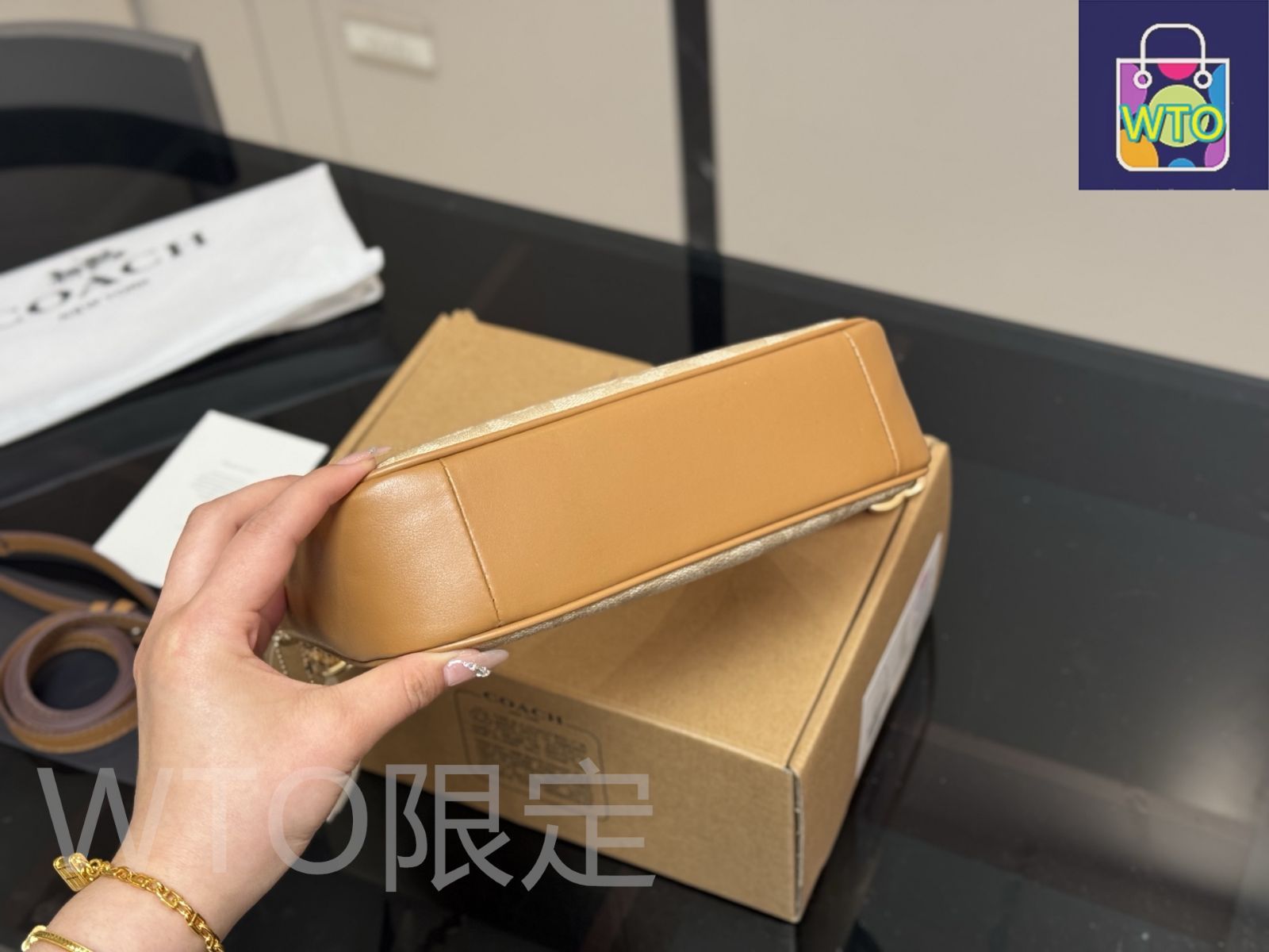 今日 Coach Teri Underarm Bag - コーチ テリ アンダーアームバッグ