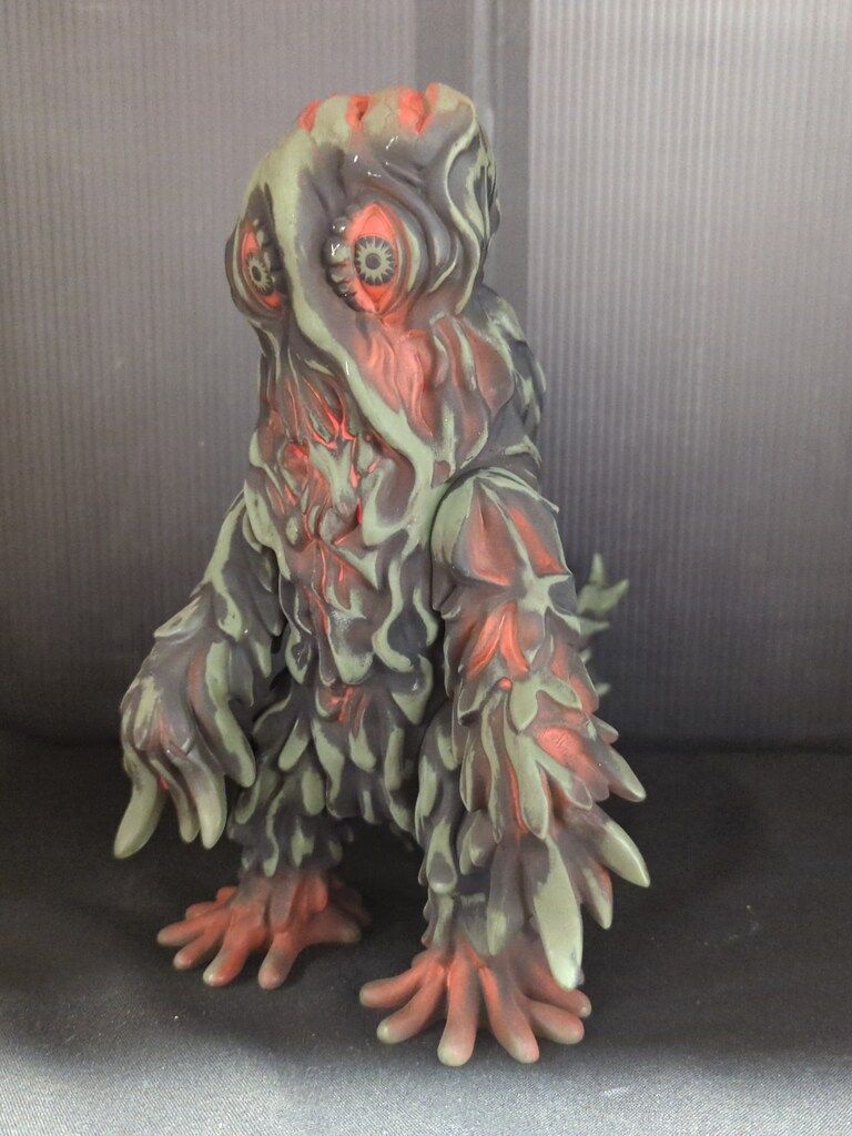 マルサン 世紀の大怪獣 ヘドラPainted by 吉坂隆2023DarkGreenVer.
