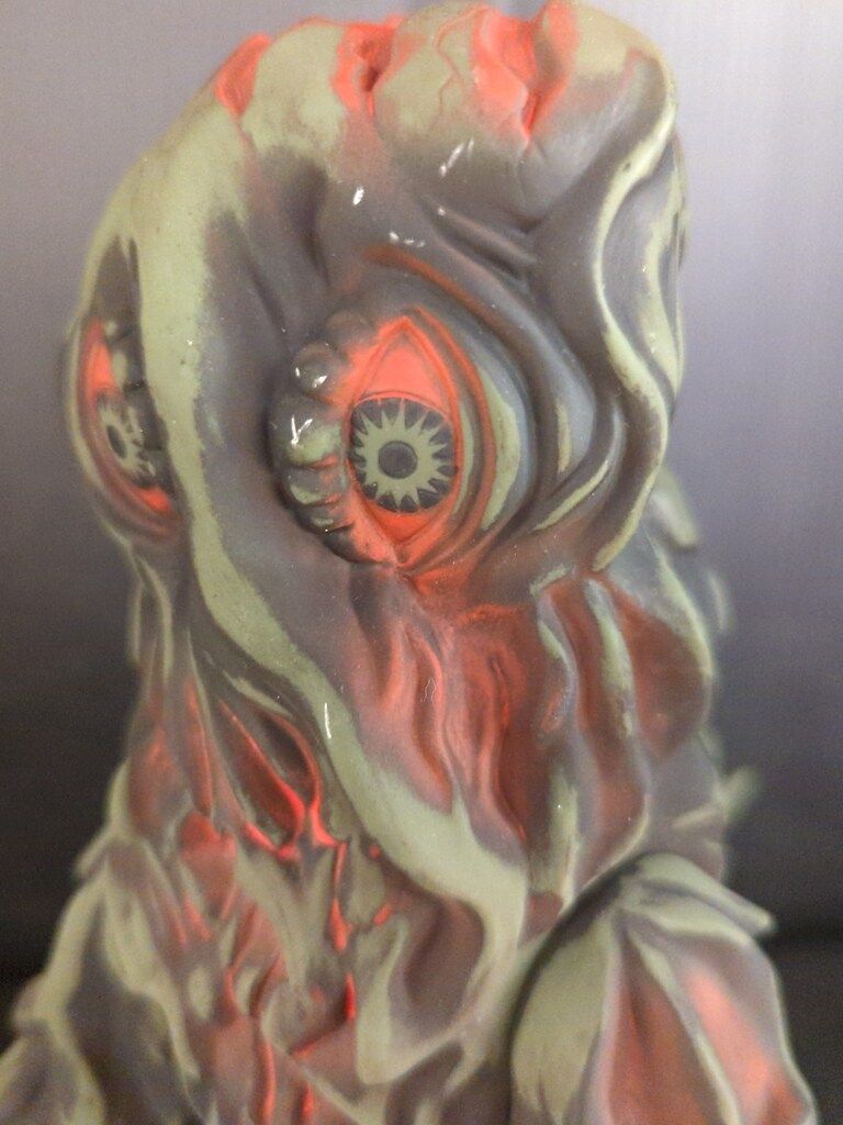 マルサン 世紀の大怪獣 ヘドラPainted by 吉坂隆2023DarkGreenVer