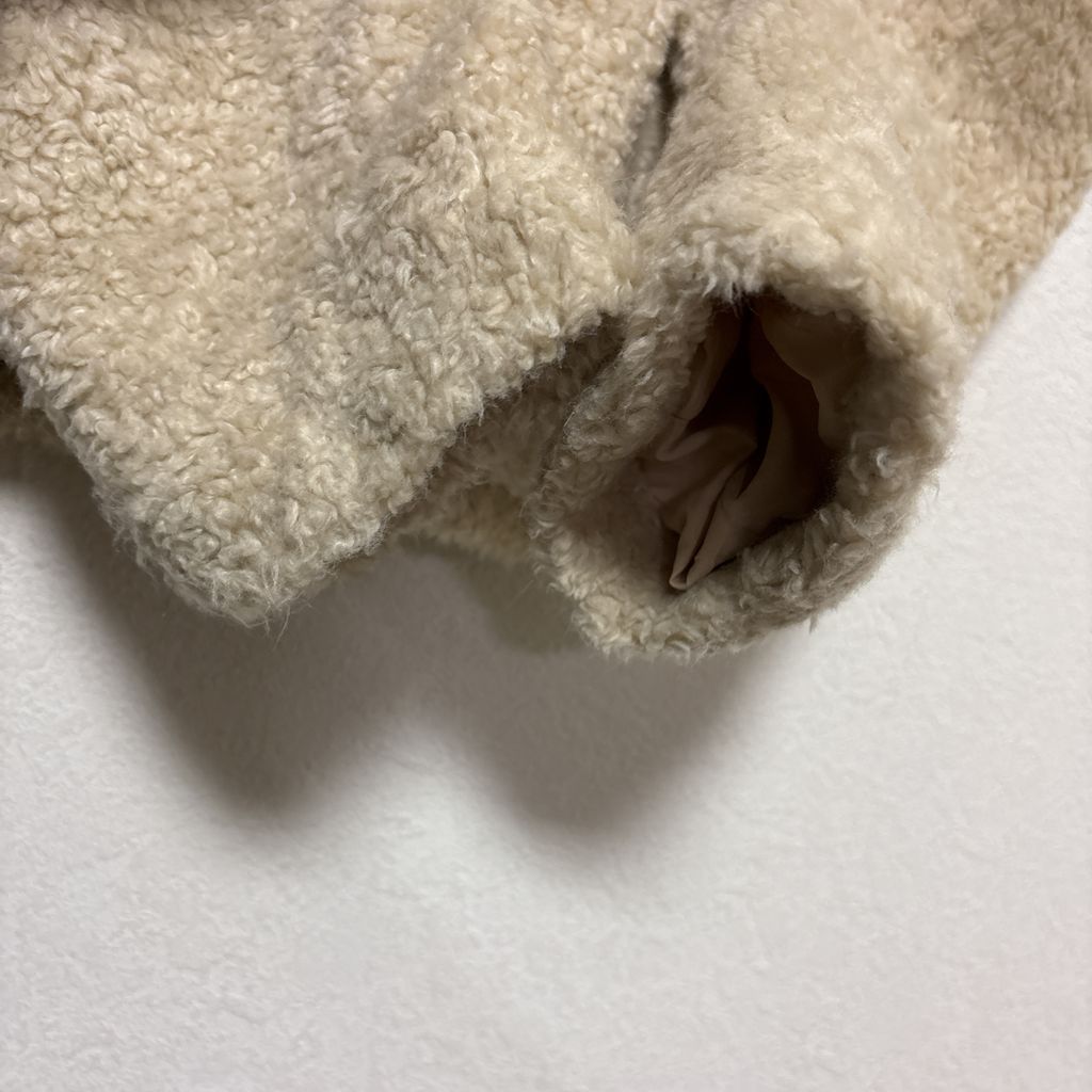 チェック ボアフリースジャケット