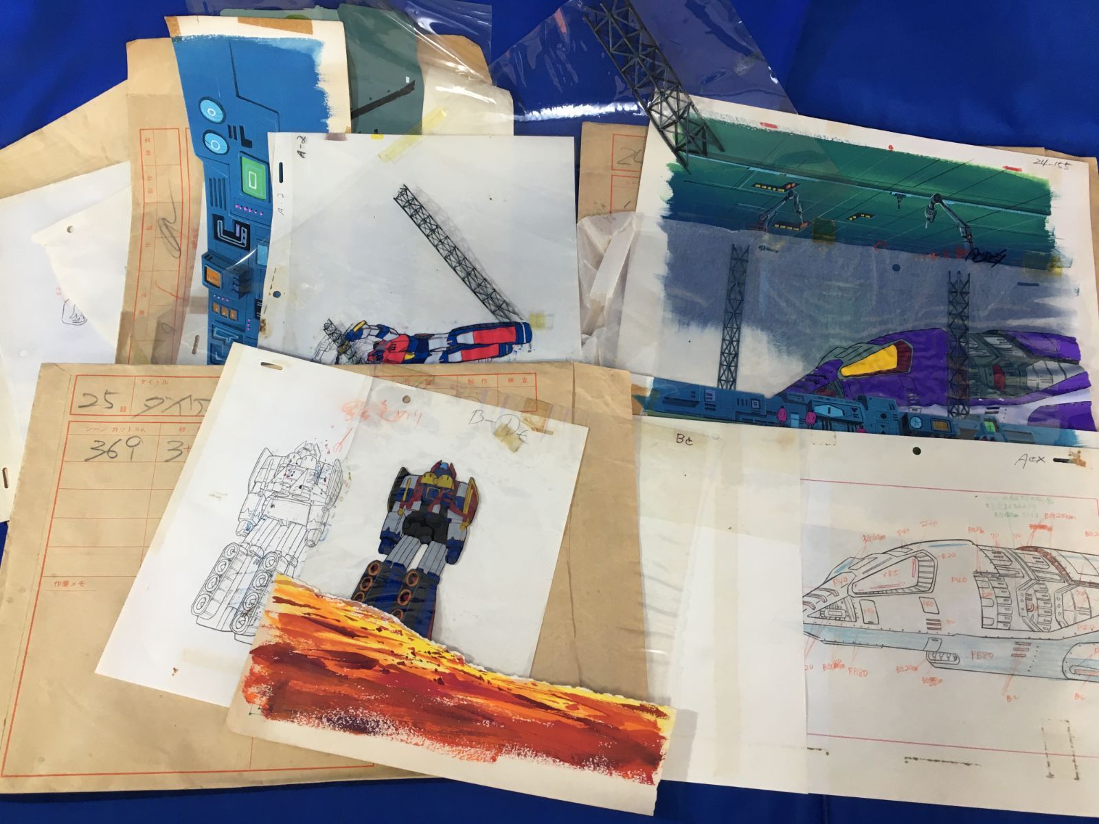 AD274サ△昭和53-54年【アニメのセル画/原画】大量 まとめて! ！宇宙