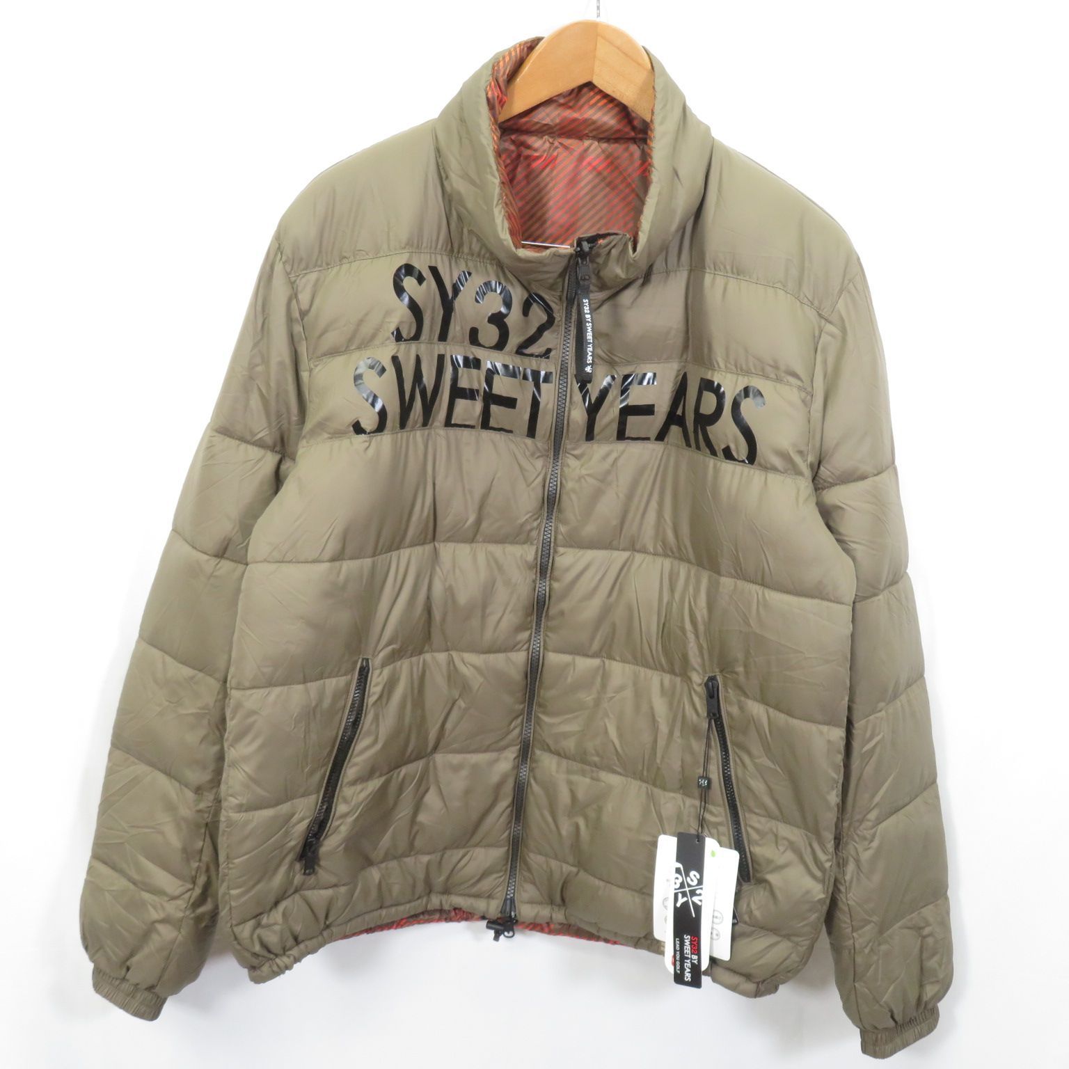 未使用 SY32 by SWEET YEARS PRIMALOFT リバーシブル パデッド