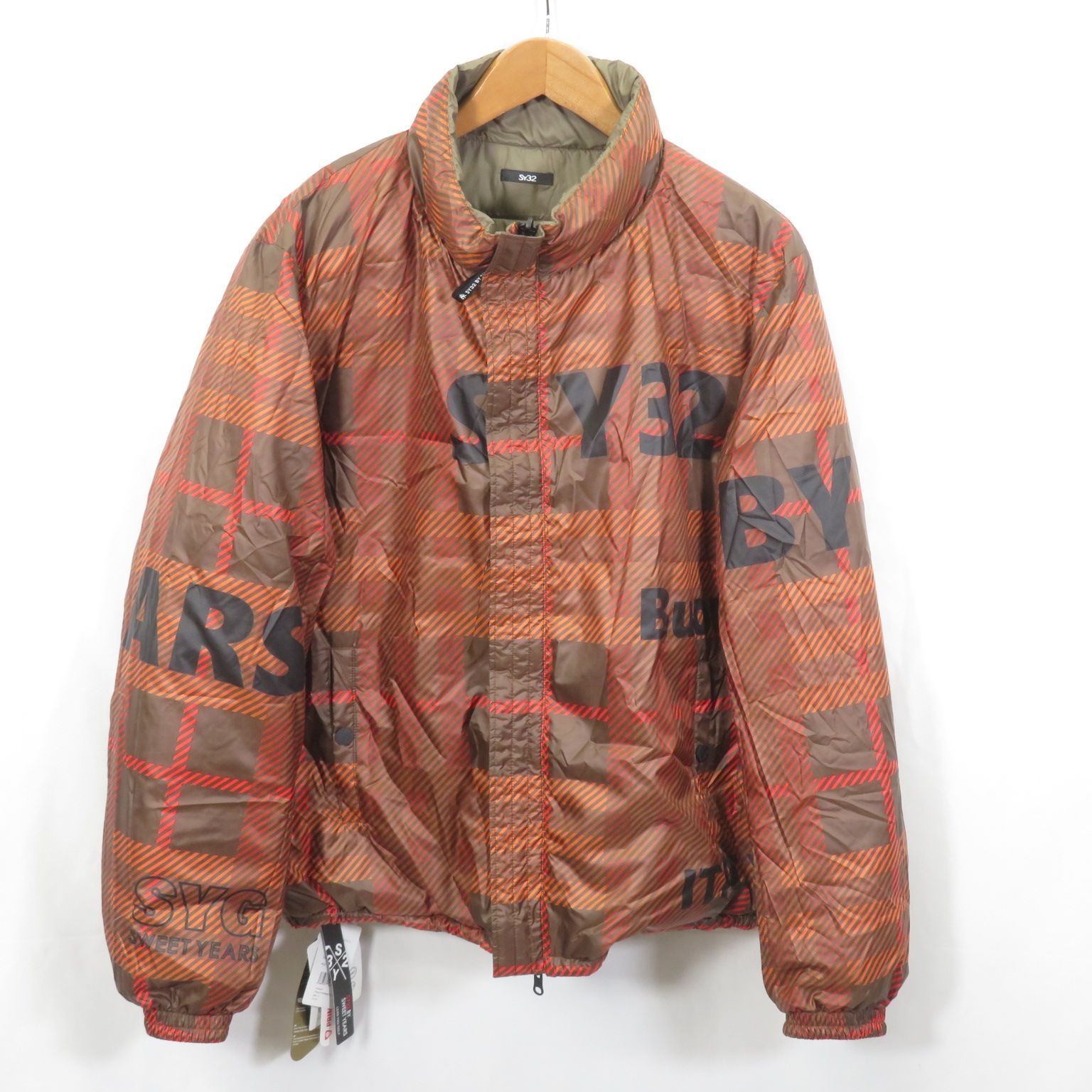 未使用 SY32 by SWEET YEARS PRIMALOFT リバーシブル パデッド