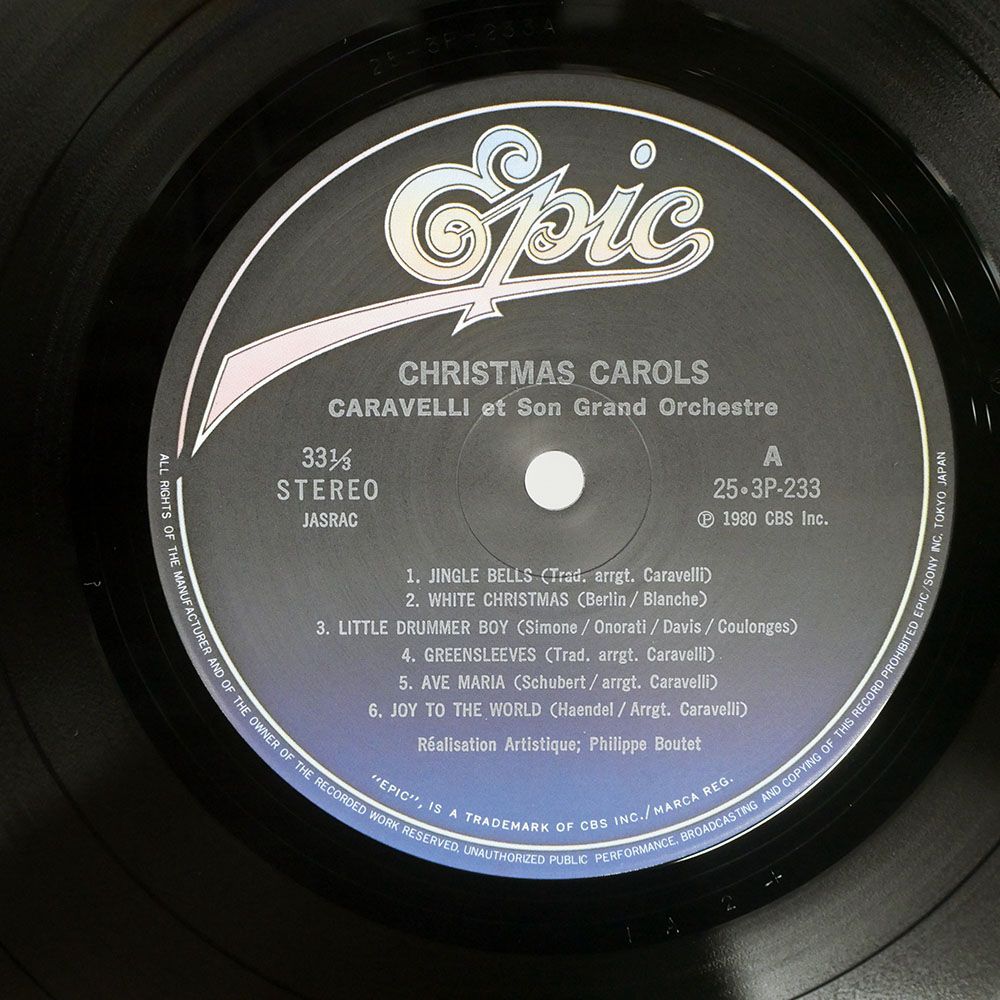 帯付き 国内盤 カラベリグランドオーケストラ/愛のクリスマス/EPIC