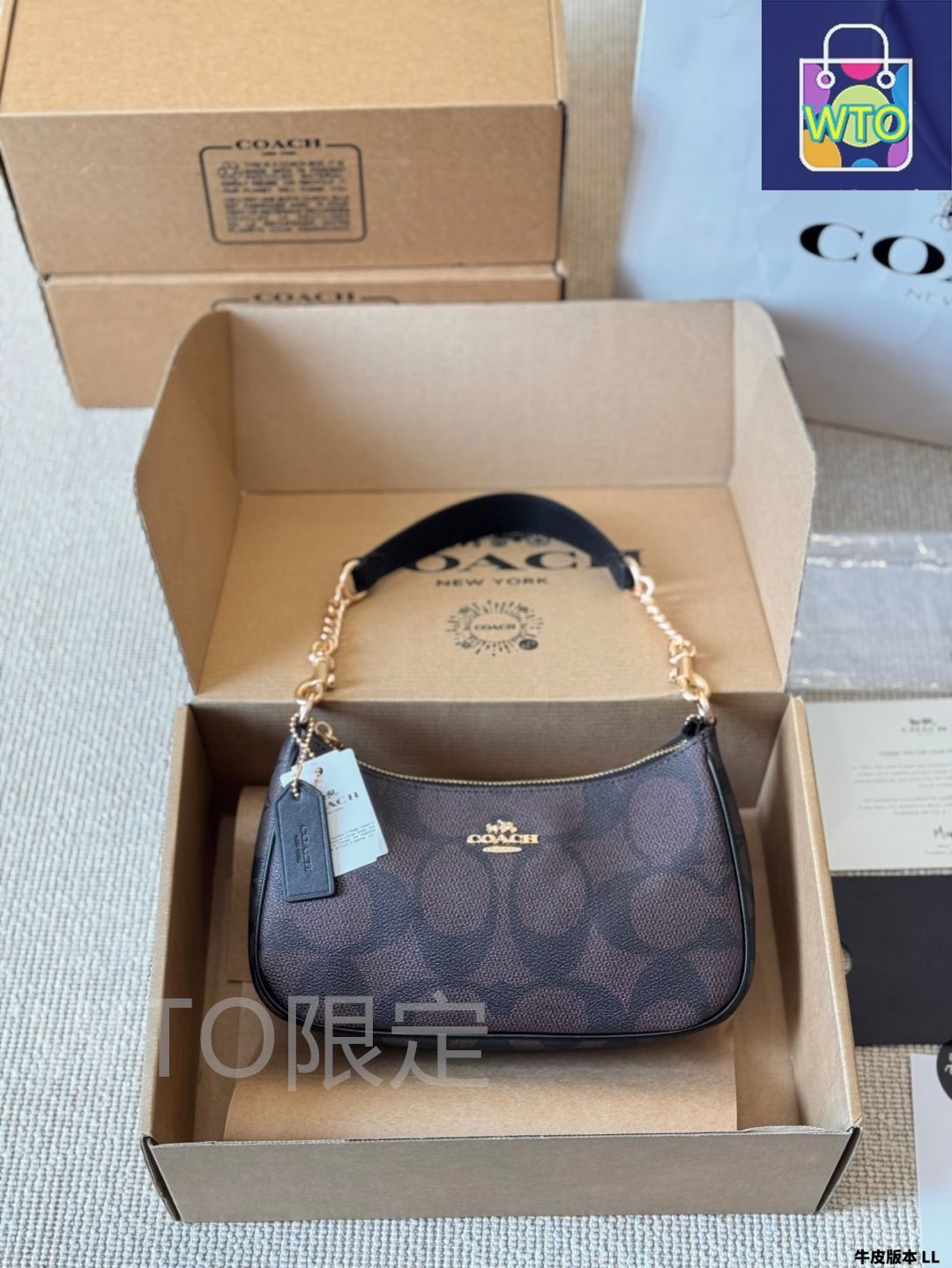 今日特価】Coach Teri 腋下バッグ コーチ テリ アンダーアームバッグ