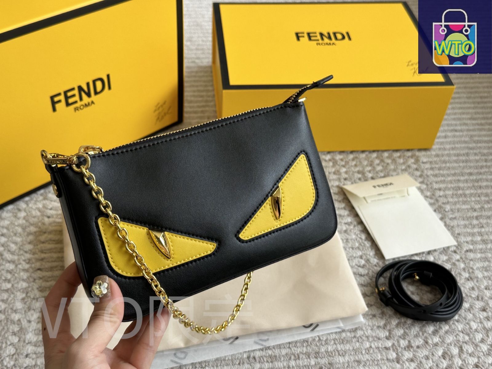今日特価】Fendi フェンディ ヴィンテージ ミニモンスター アーム