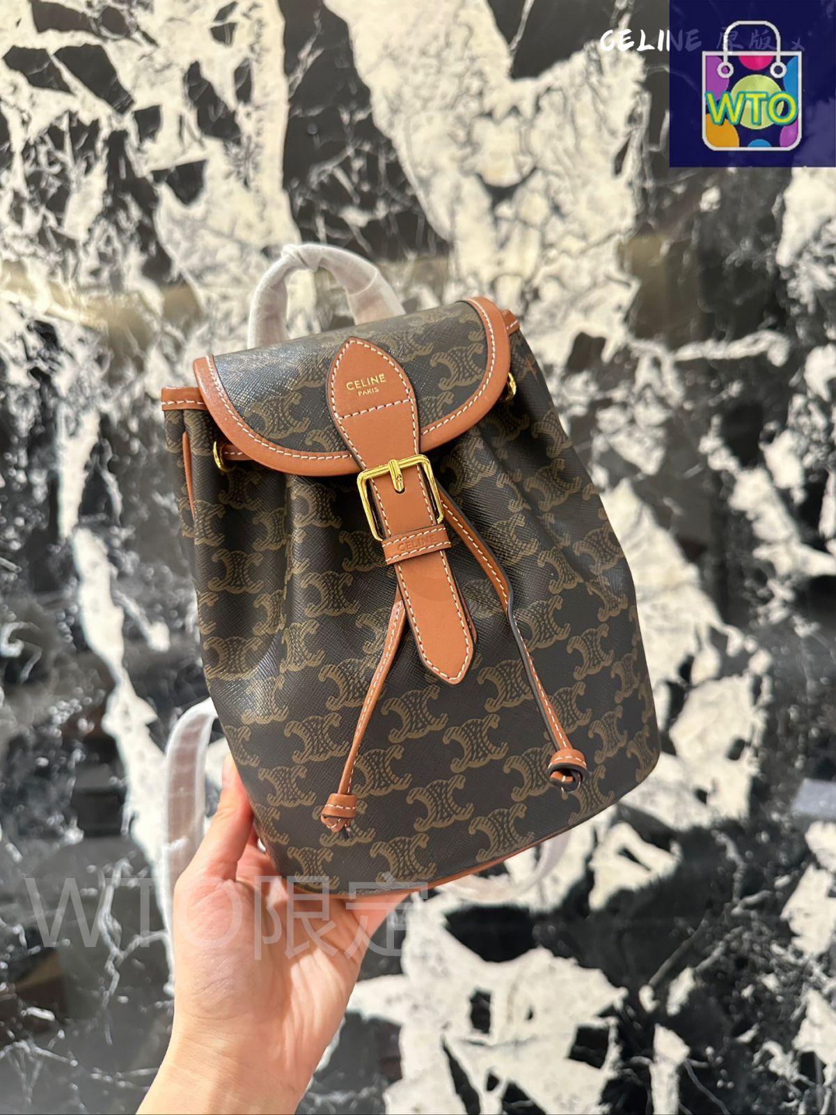 今日特価】Celine ヴィンテージモチーフ mini リュックサック（Celine