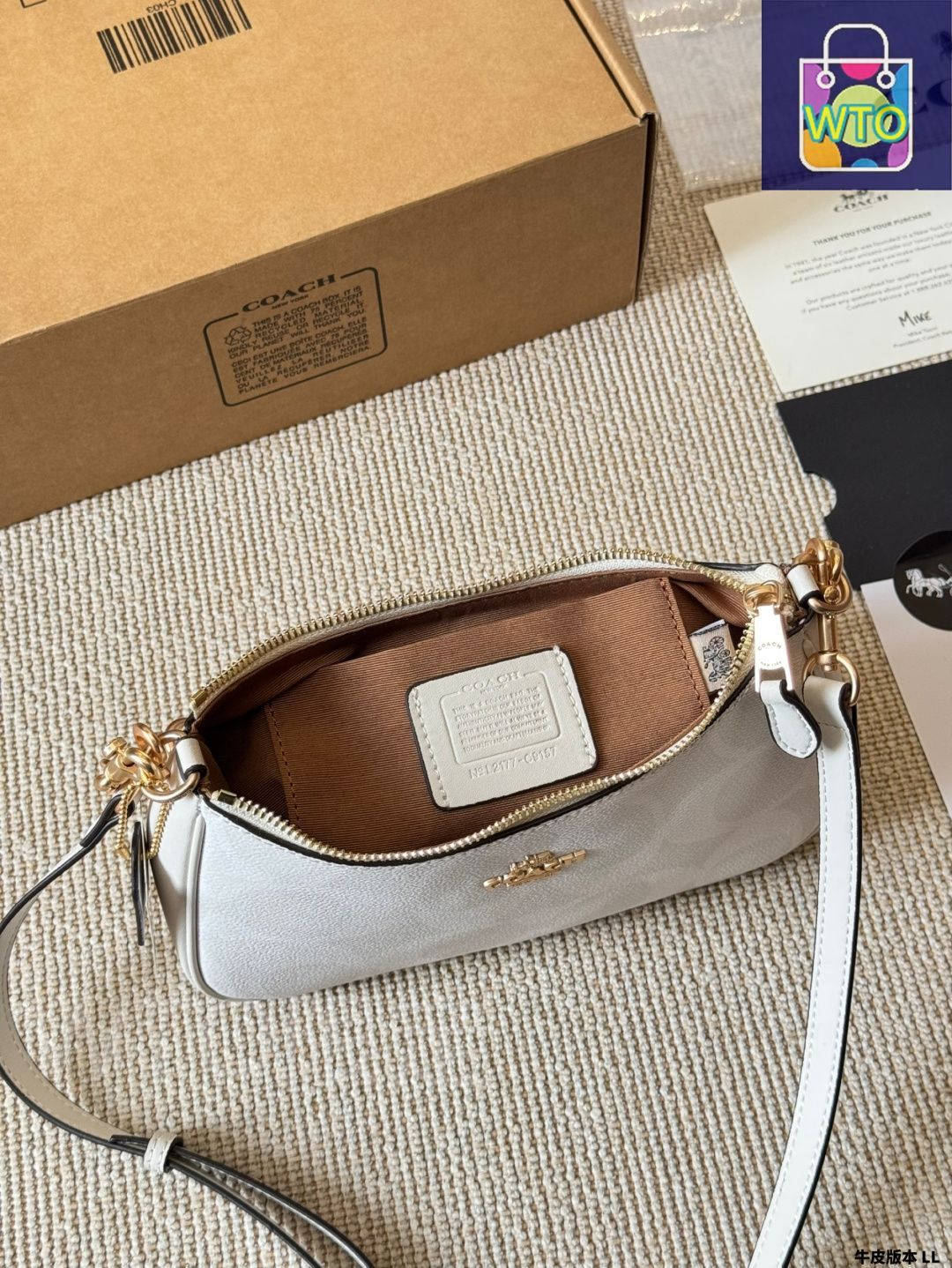 今日特価】Coach Teri 腋下バッグ コーチ テリ アンダーアームバッグ