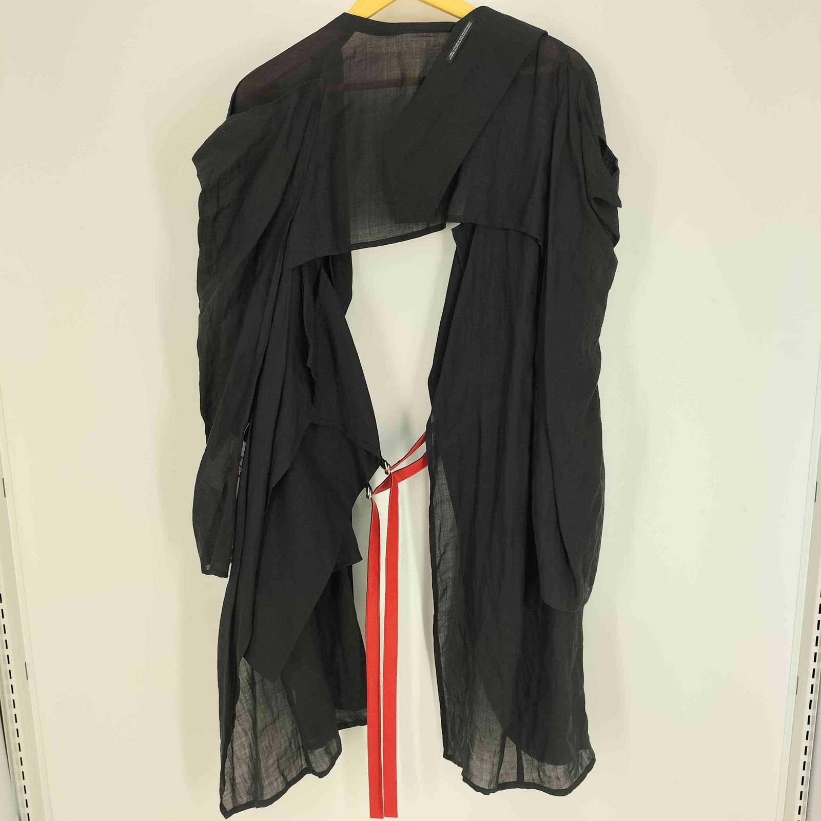 ヨウジヤマモト Yohji Yamamoto 25 SS collection look 2 Twill Belted Blazer ツイル ベルト ブレザー メンズ 表記無