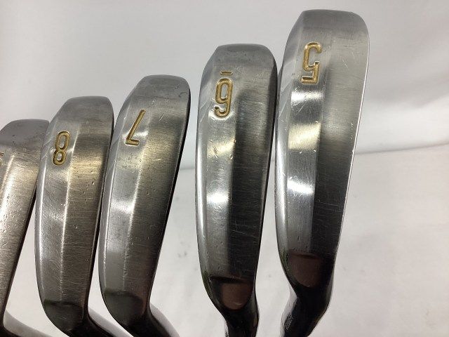 中古】アイアンセット ダンロップ 【限定品】スリクソンZXi5 ブラック