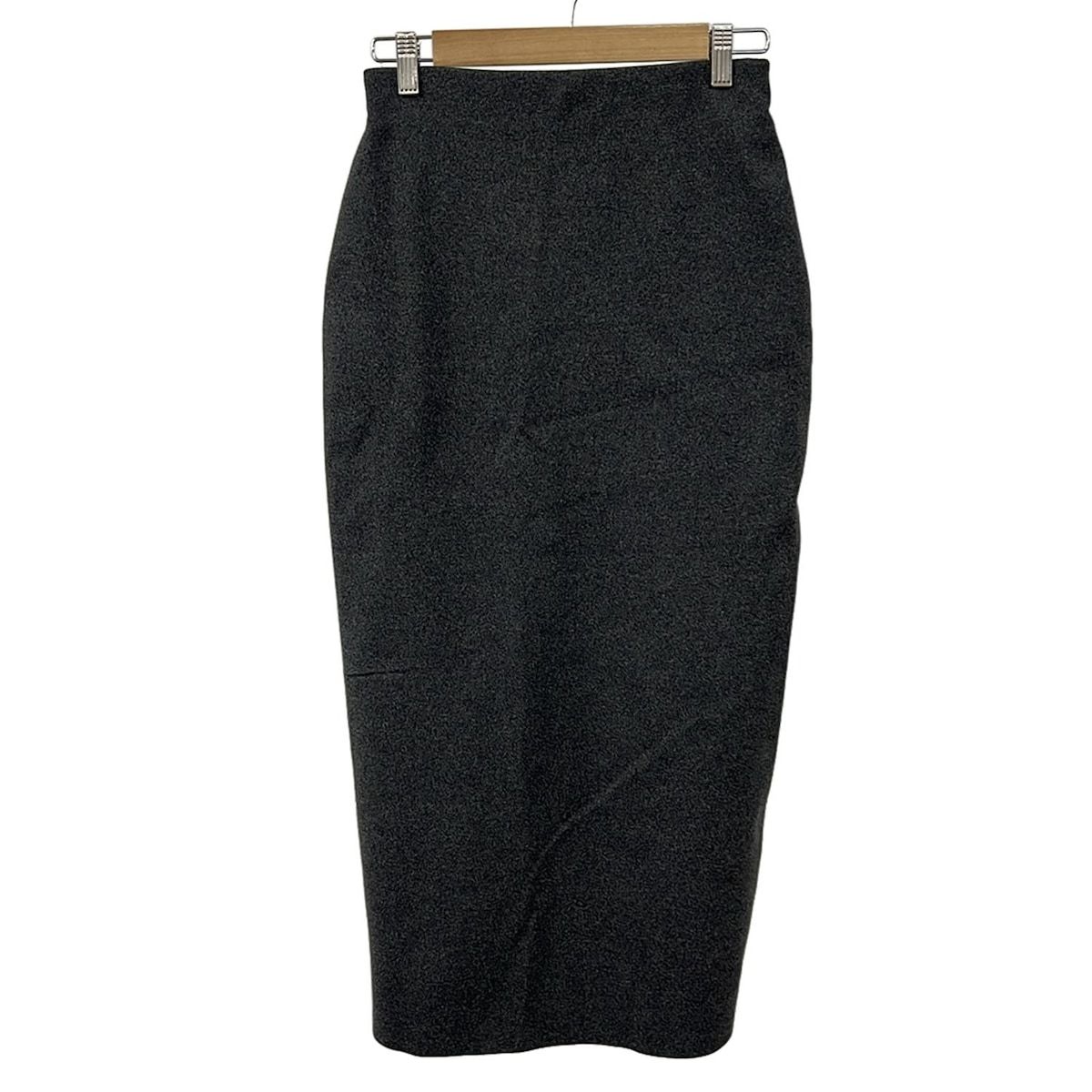 Ron Herman ロンハーマン ロングスカート サイズXS レディース ダークグレー ニット ウエストゴム