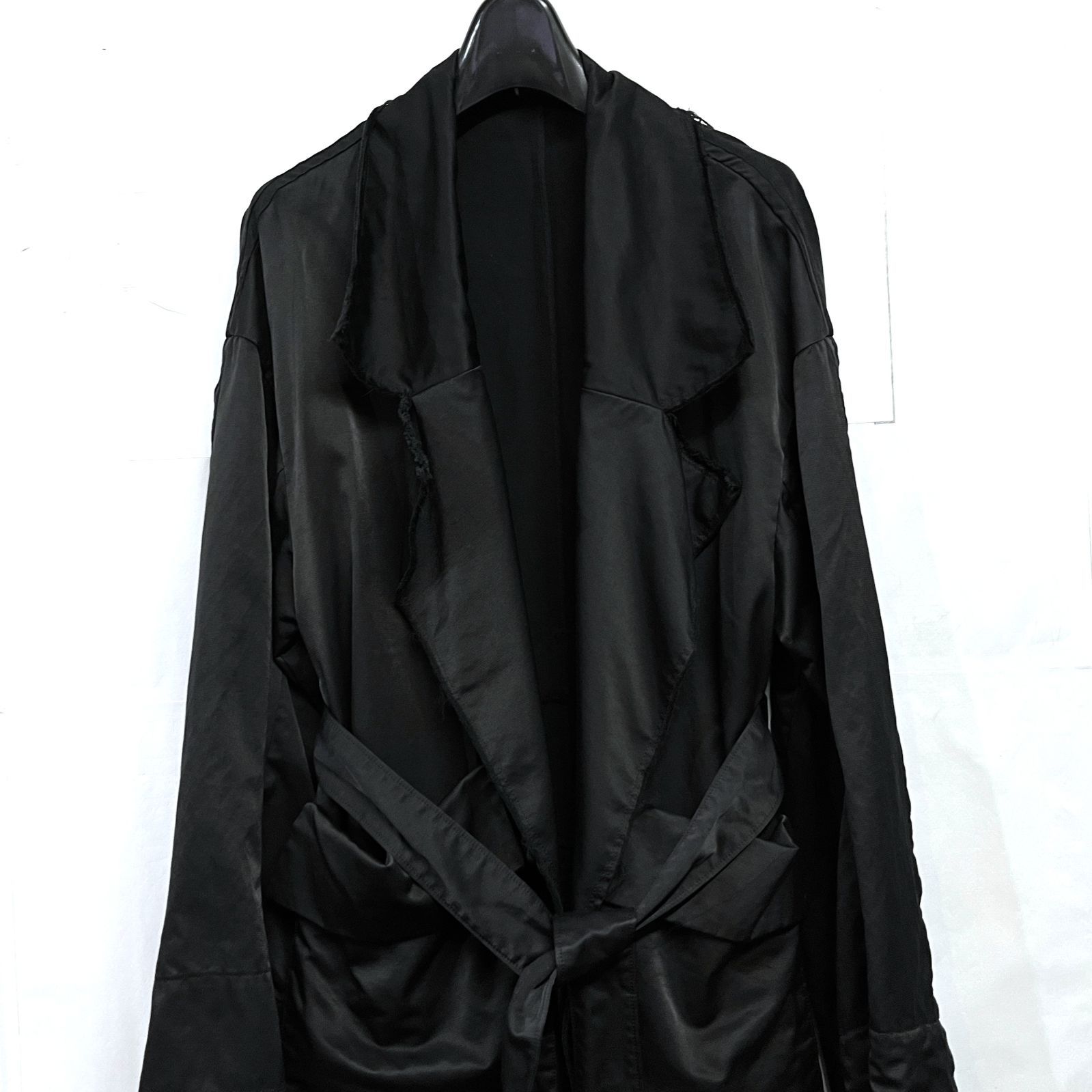 bajra｜バジュラ 151FC01 コットンナイロンオーバーダイ ロングコート