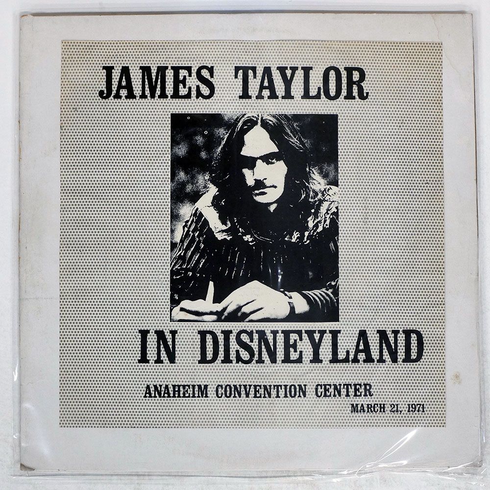 ジャンク,米 ブート US盤 JAMES TAYLOR/IN DISNEYLAND/CONTRA BAND