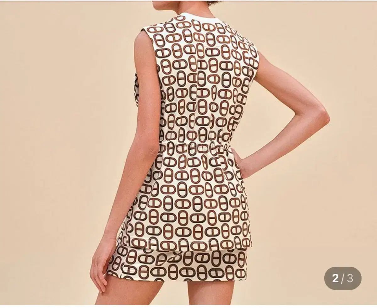 エルメス 샹ダル チュニック 34 size