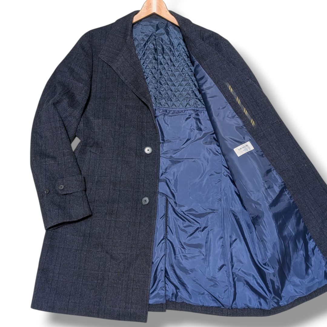 オリヒカ　チェスターコート　スマートビジカジコート 希少XLサイズ】ORIHICA オリヒカ チェスターコート SOLOTEX