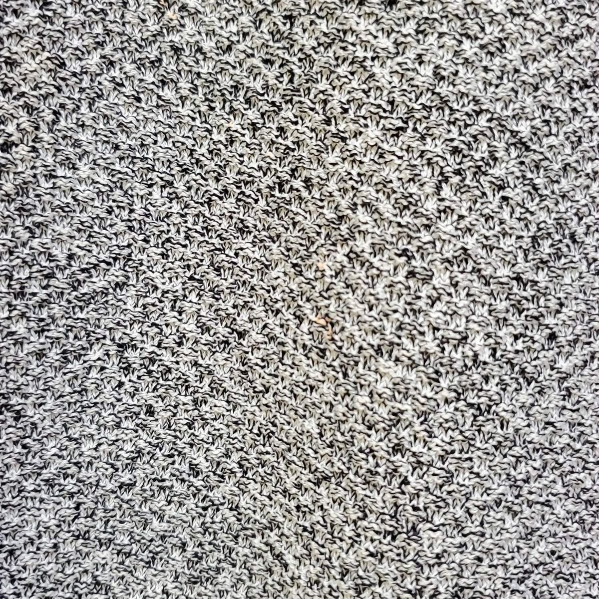  joconde ジョコンダ ワンピース サイズM レディース - ライトグレー×黒 半袖 ひざ丈 その他 ワンピース