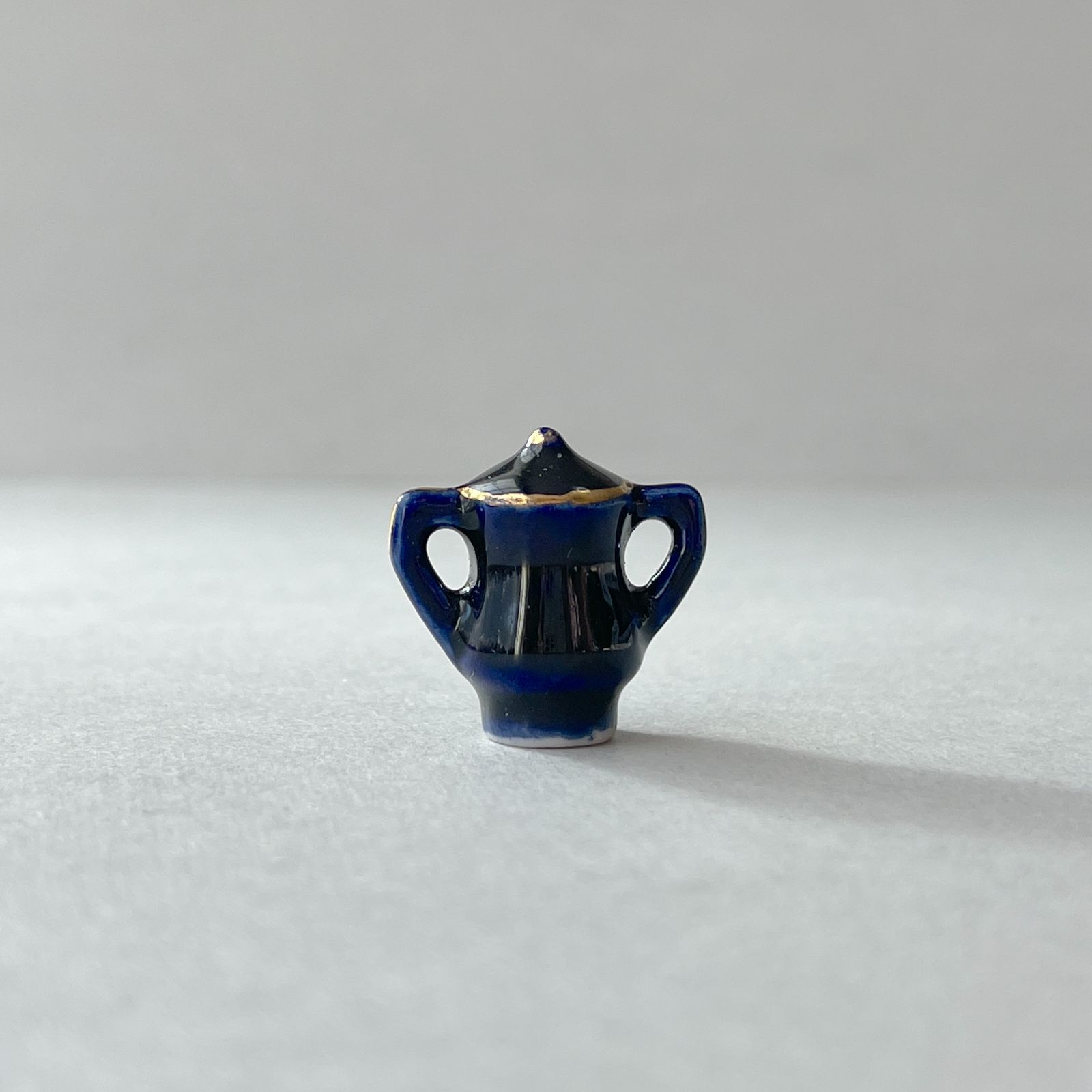 フェーヴ シュガーポット フランス フェーブ ミニチュア陶器 - メルカリ