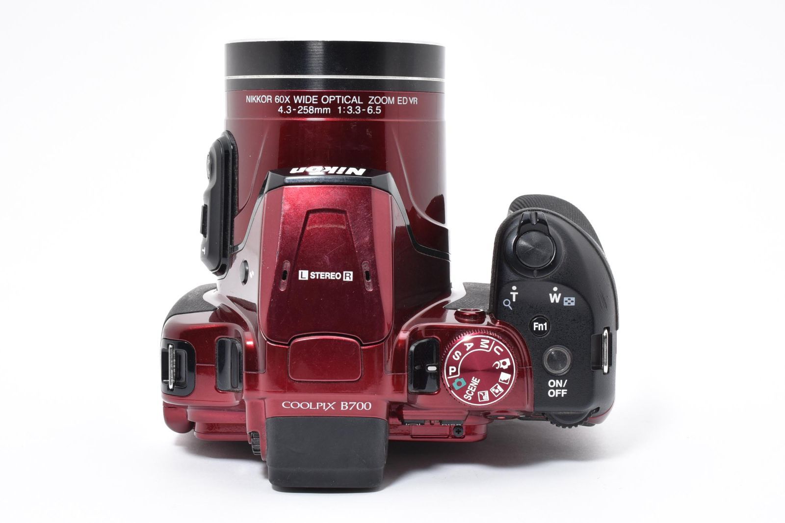 良品・動作良好】Nikon COOLPIX B700 レッド 4K動画対応 光学60倍超