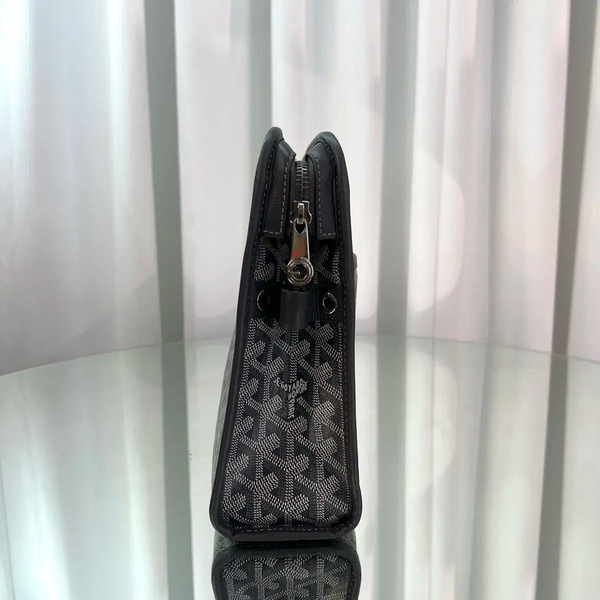 クラッチバッグ グレー