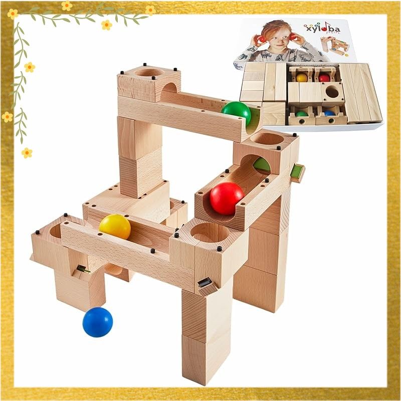 xyloba junior サイロバジュニア maxi 音を奏でるマーブルラン スイス生まれ 対象年齢3歳以上 1