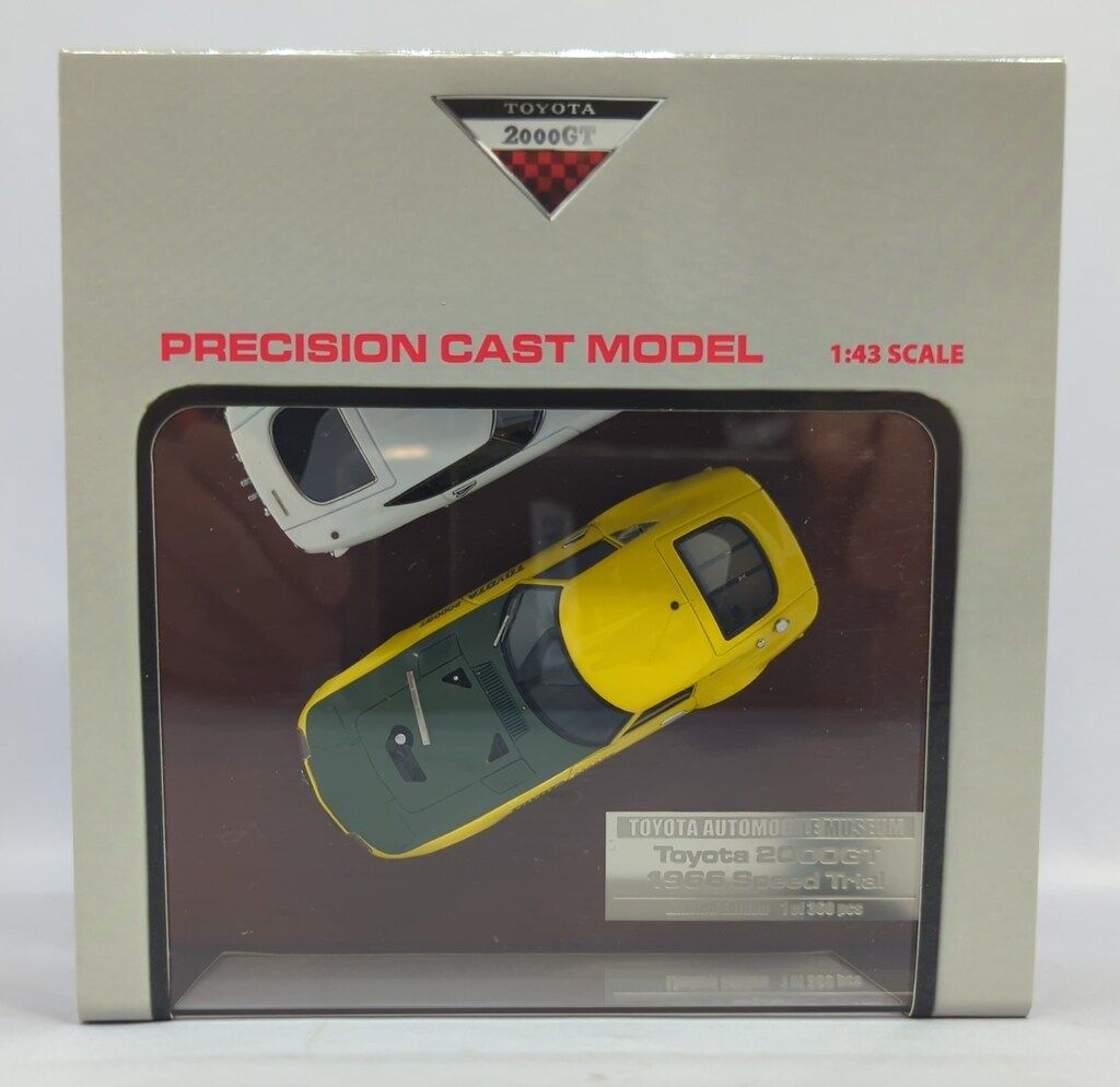 HPI 1/43 TOYOTA AUTOMOBILE MUSEUM 2000GT Memorial 2car set/Toyota 2000GT 1966 Speed Trial 8395