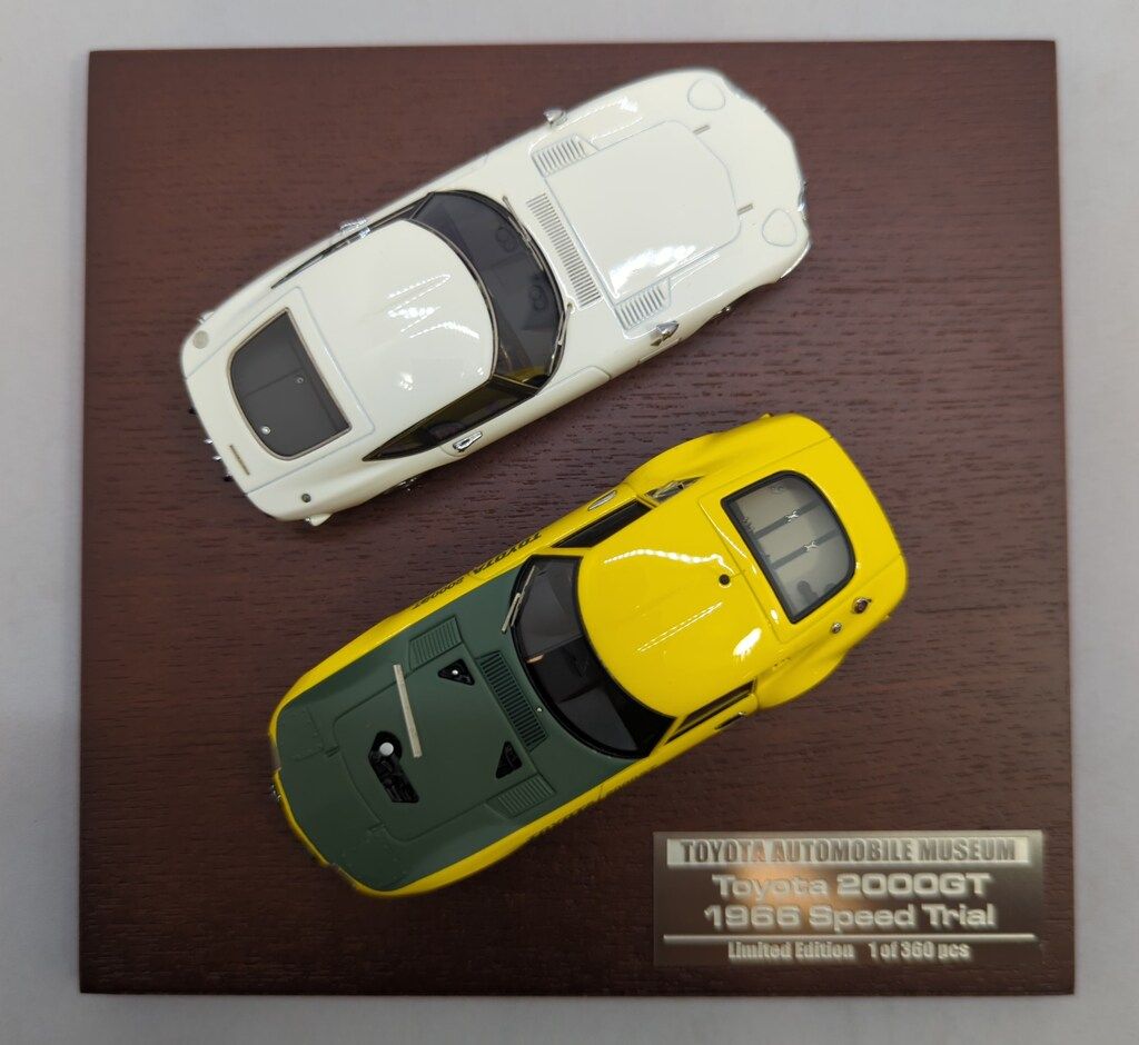 HPI 1/43 TOYOTA AUTOMOBILE MUSEUM 2000GT Memorial 2car set/Toyota 