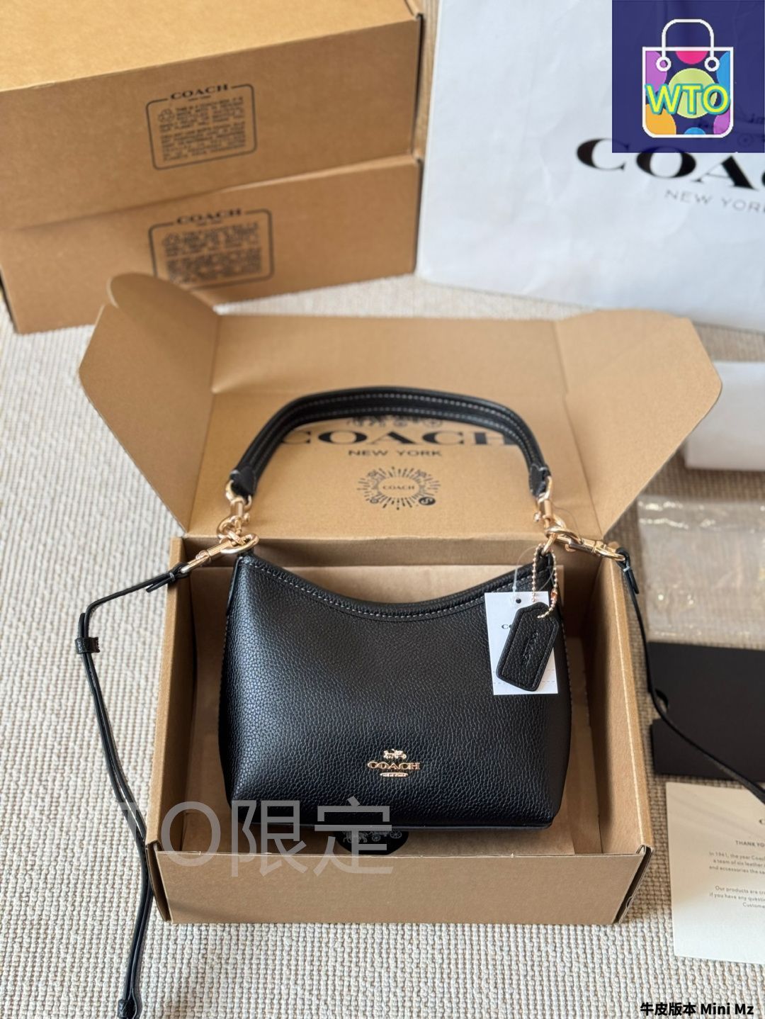 今日 Coach Laurel 19 Mini 流浪バッグ WTO輸入2