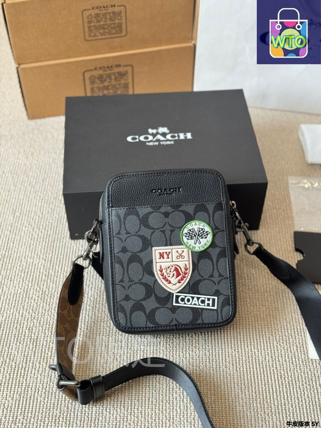 今日 Coach Sullivan Crossbody Bag - クーチ スリバン クロスボディ バッグ-WTO輸入2