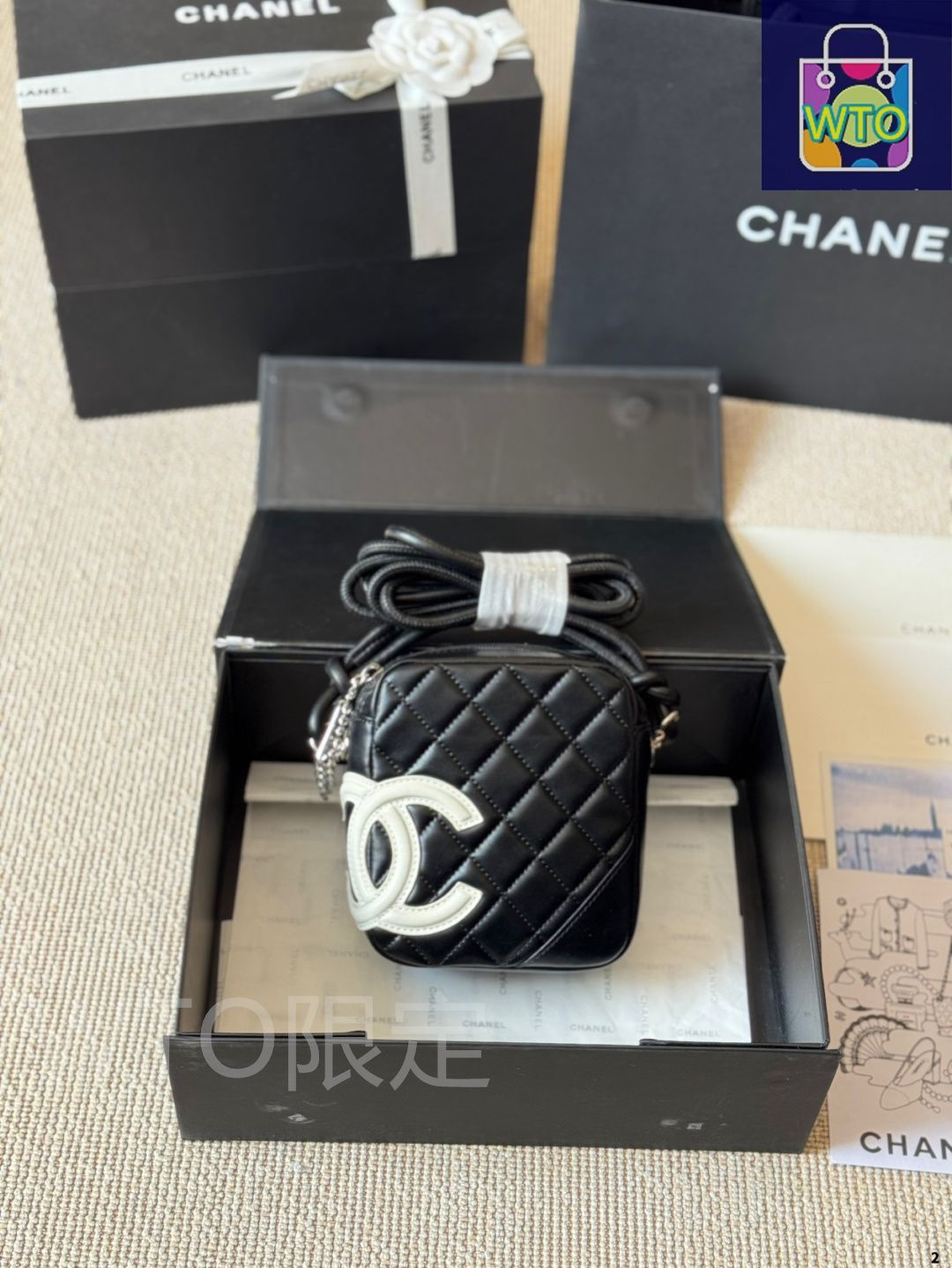 今日 Vintage Chanel カンポン 斜め掛けバッグ WTO輸入2