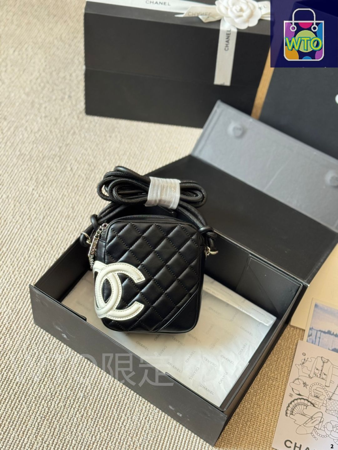 今日 Vintage Chanel カンポン 斜め掛けバッグ - Chanel-WTO輸入2 ショルダーバッグ ショルダーバッグ