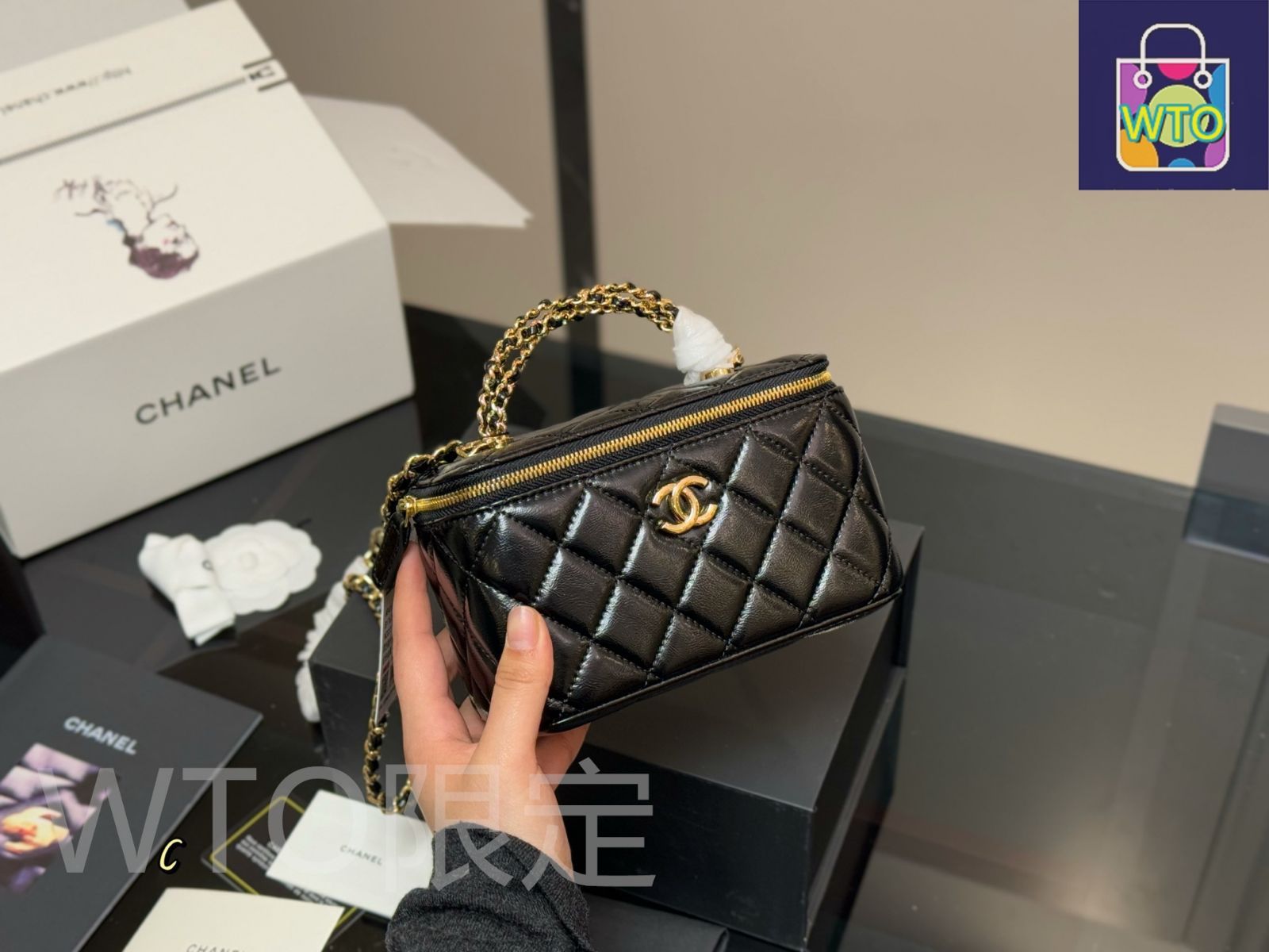 シャネ ハンドル