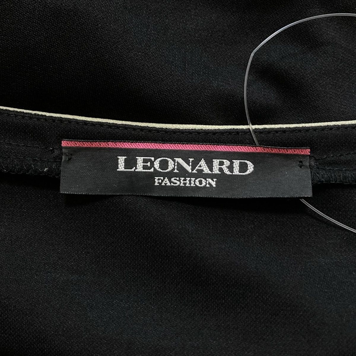 黒×ピンク×マルチ カンカン素材