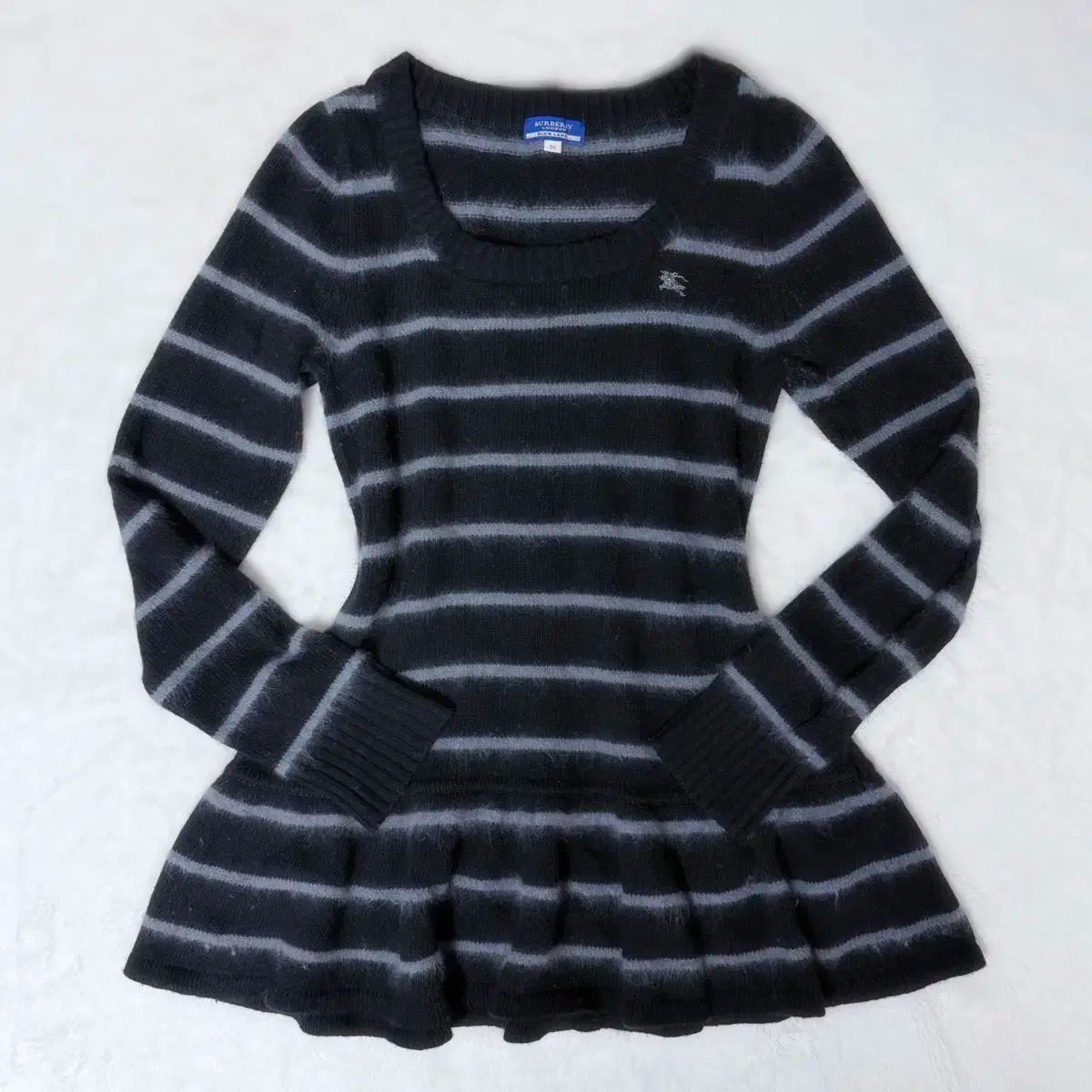 BURBERRY ブルーレーベル 姫ギャル 姉ギャル クロミ 森ガール ニット ONE PIECE