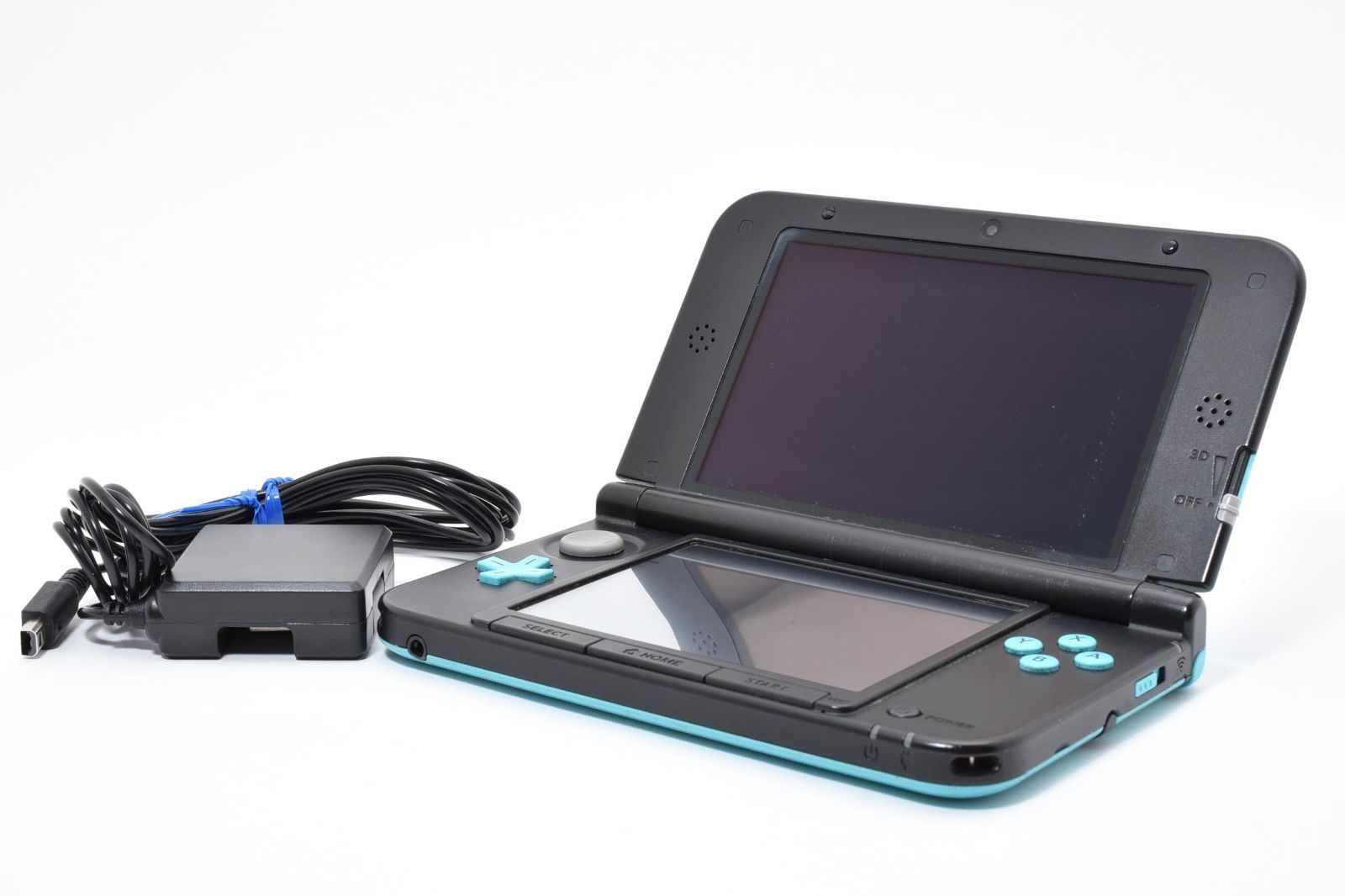品 Nintendo ニンテンドー3 DS LL ターコイズ ブラック 1 9倍大画面 DSソフト対応 任天堂