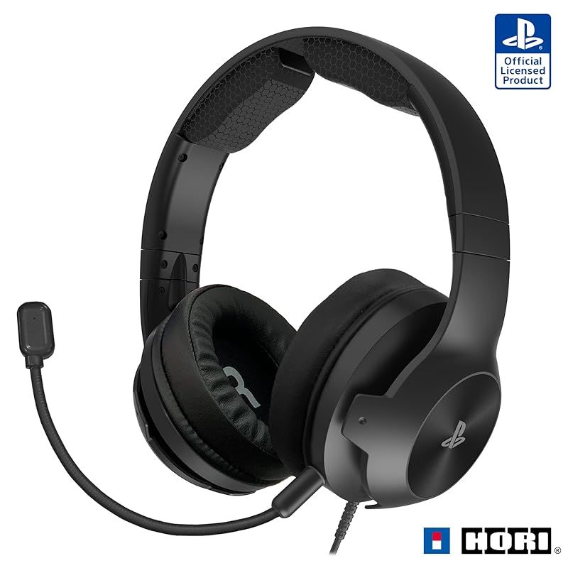 【本物保証，定番人気】 【PS5動作確認済】ホリゲーミングヘッドセット ハイグレード for PlayStationR4 ブラック【SONYライセンス商品】 ソフト(パッケージ版)