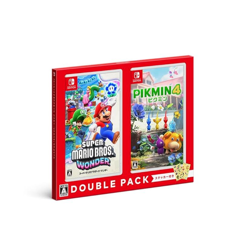 専用品(他注文キャンセルします)：スーパーマリオブラザーズ ワンダー・ピクミン４ スーパーマリオブラザーズ ワンダー・ピクミン4』ダブルパック