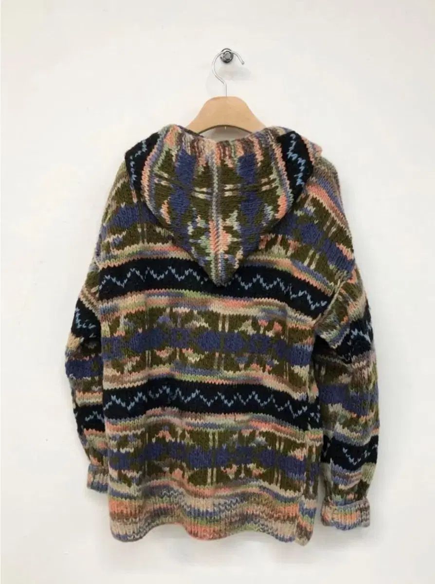 Artesania ヴィンテージ ヒッピー ニット ジップアップ